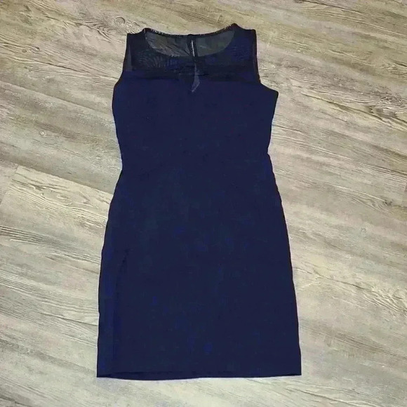 Navy Evening Dress - Picture 4 of 8